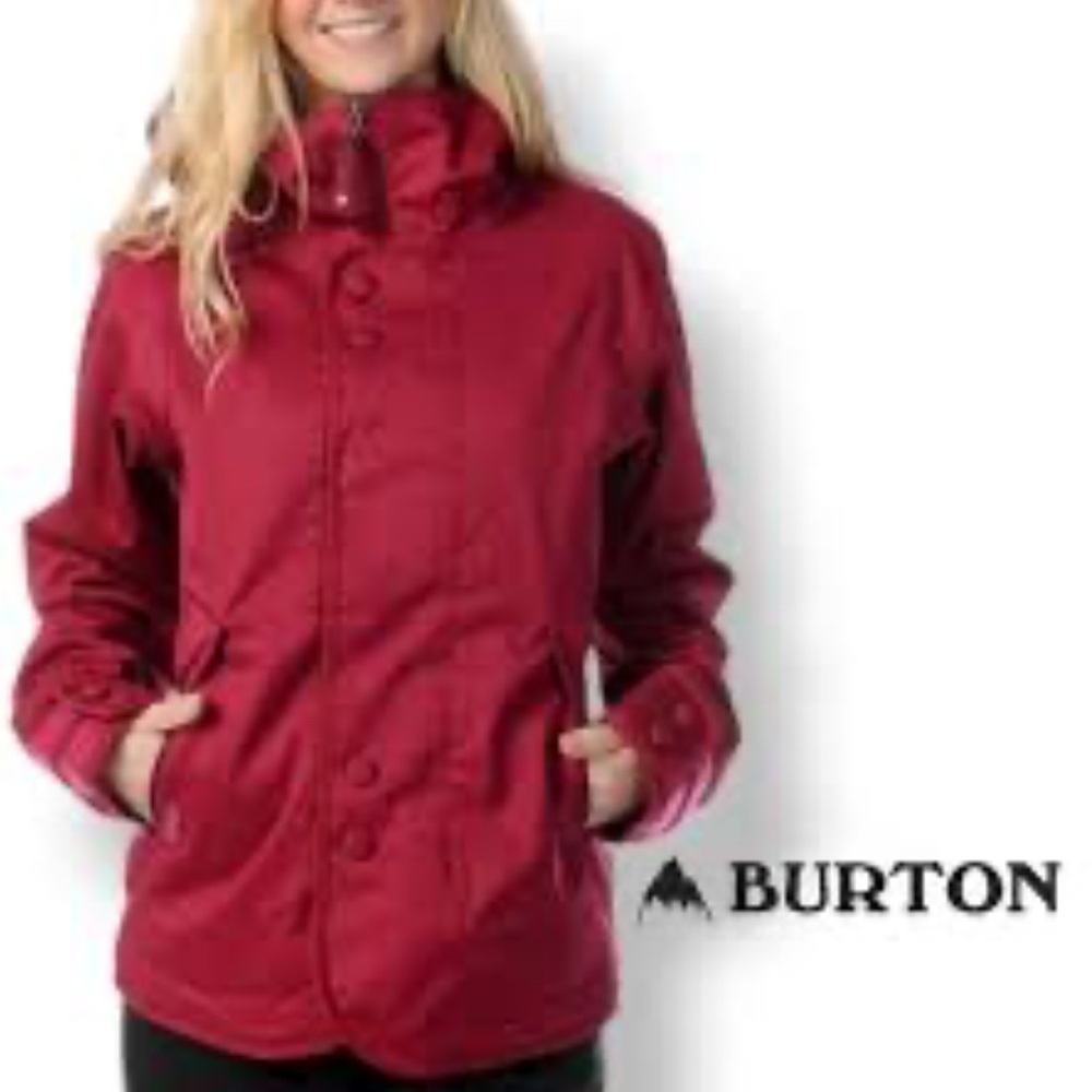 Burton Women's Dryride Jet Set Insulated Crimson Ski Jacket